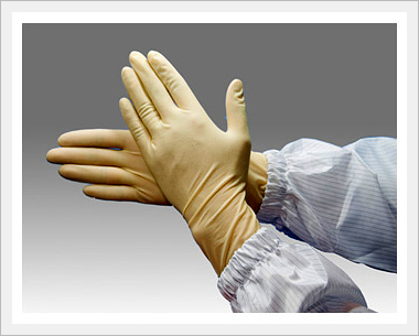 Cleanroom Products (LATEX GLOVE)  Made in Korea